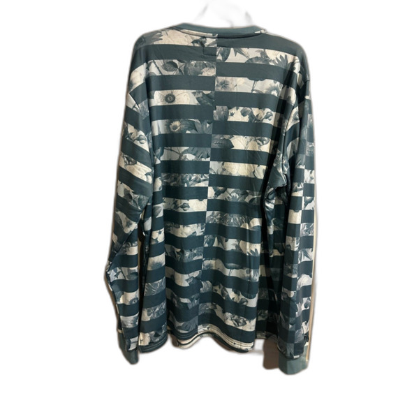 The Hideout Clothing Flower Era Striped Pullover Crewneck - Long Sleeve - NWT - Picture 4 of 7